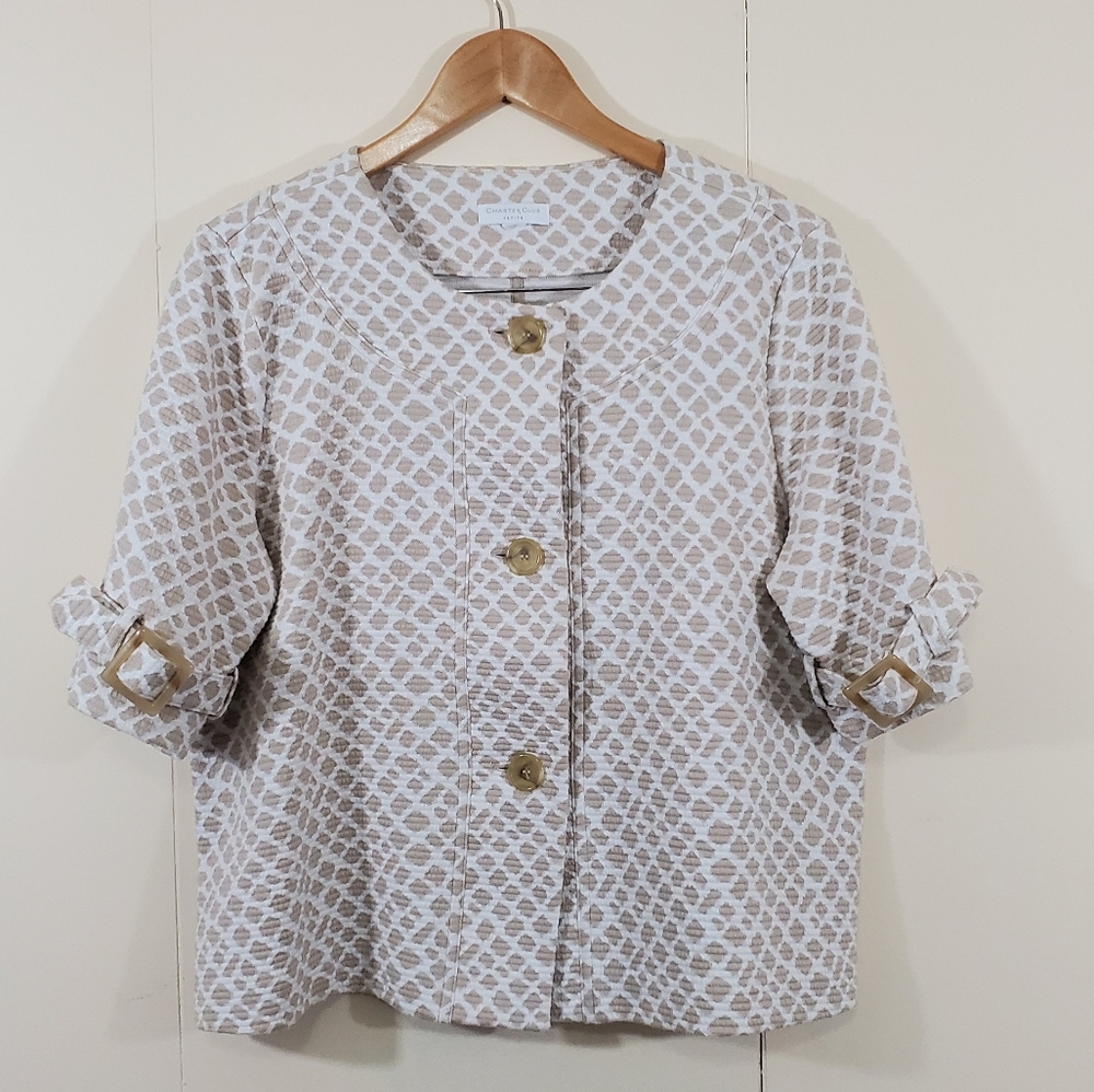 Charter Club women's petite blazer size large petite.